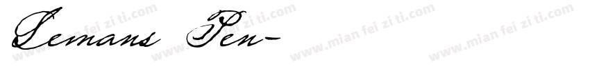 Lemans Pen字体转换